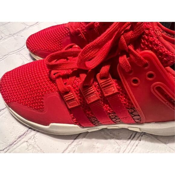 Adidas Men\'s Size 7 EQT Support ADV Sneakers Red Orange Athletic Training Shoes main image 8